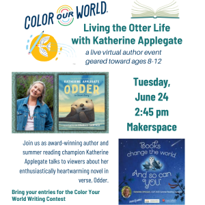 Living the Otter Life with Author Katerine Applegate