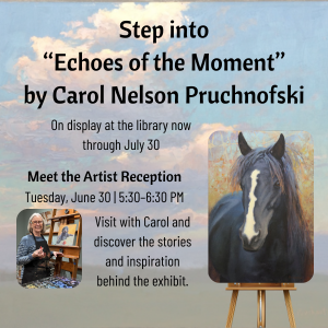 Meet the Artist & Experience “Echoes of the Moment”